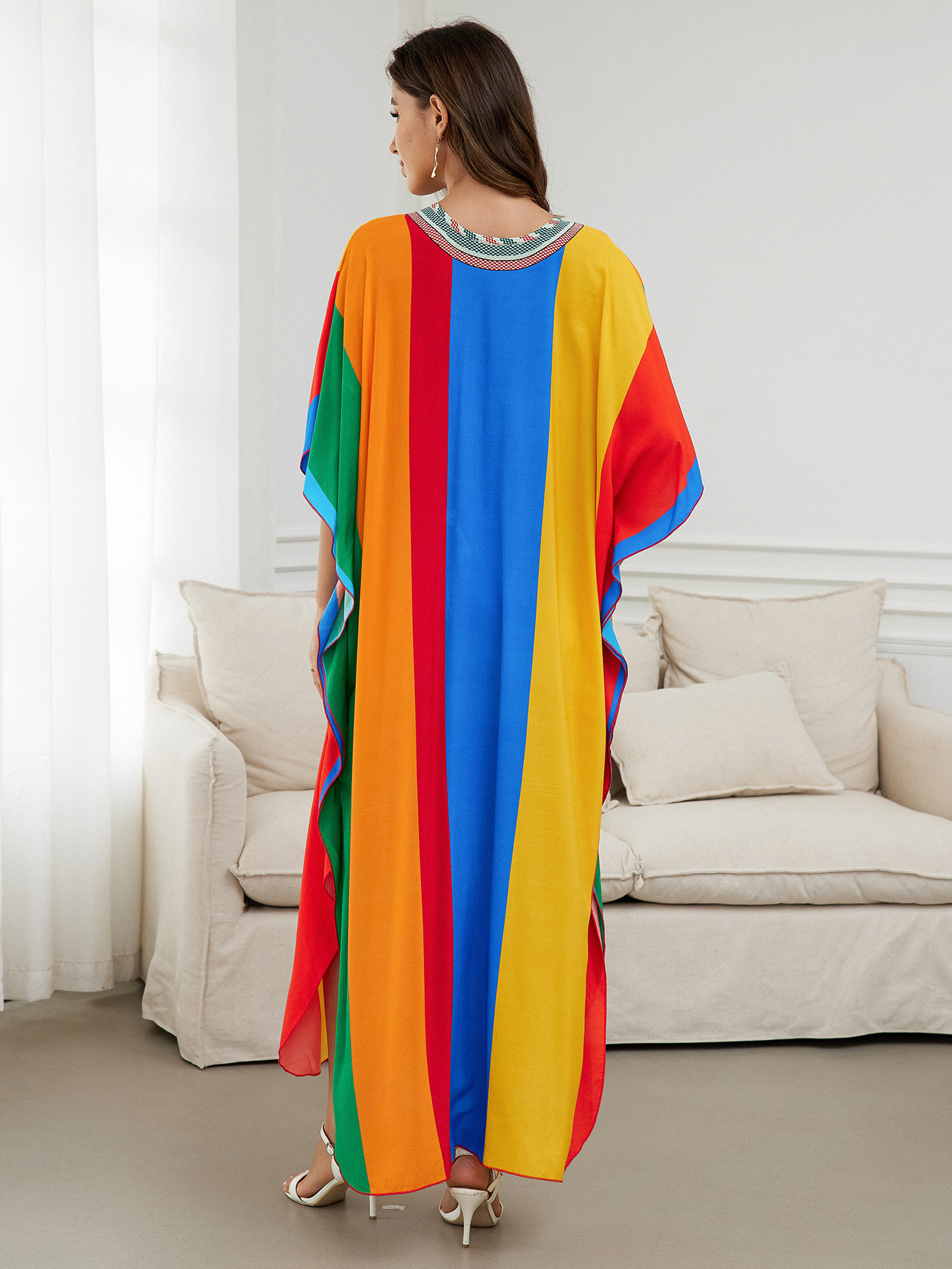 Color-Blocked Dress Image 5