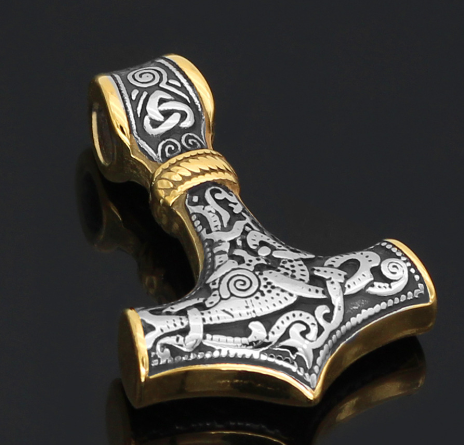 Thor's Hammer Necklace Image 2