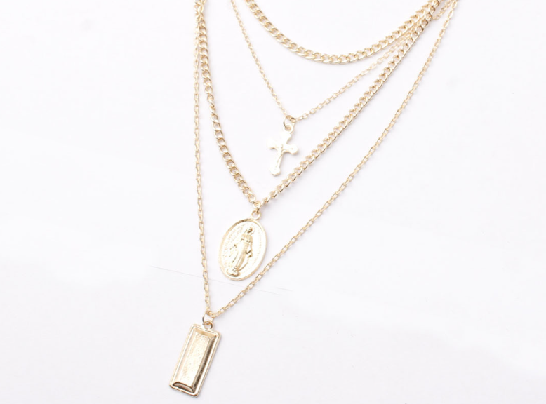 Multi-layer Necklace - Silver