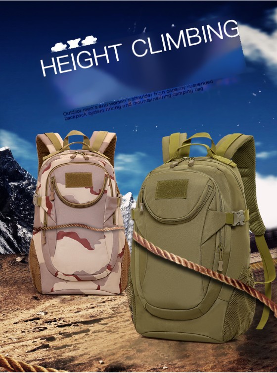 Camouflage Tactical Backpack Image 2