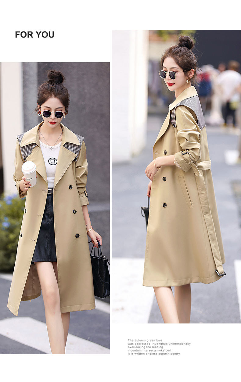 Mid-length Top British Style Coat Image 4