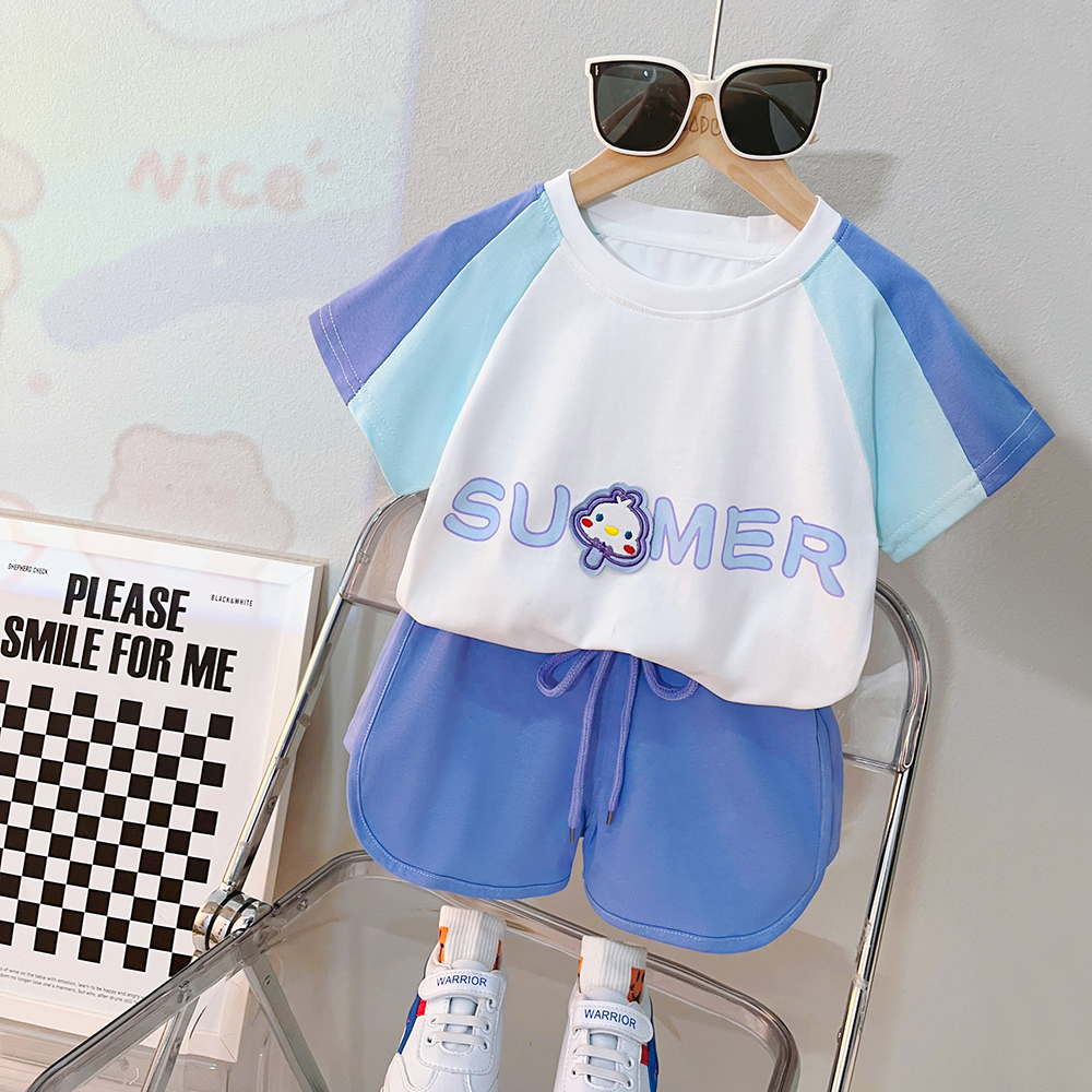 Blue Summer Clothes Set
