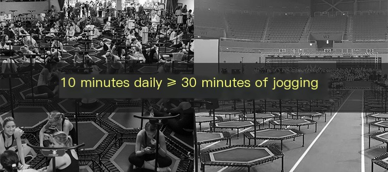 Sechseckiges Trampolin