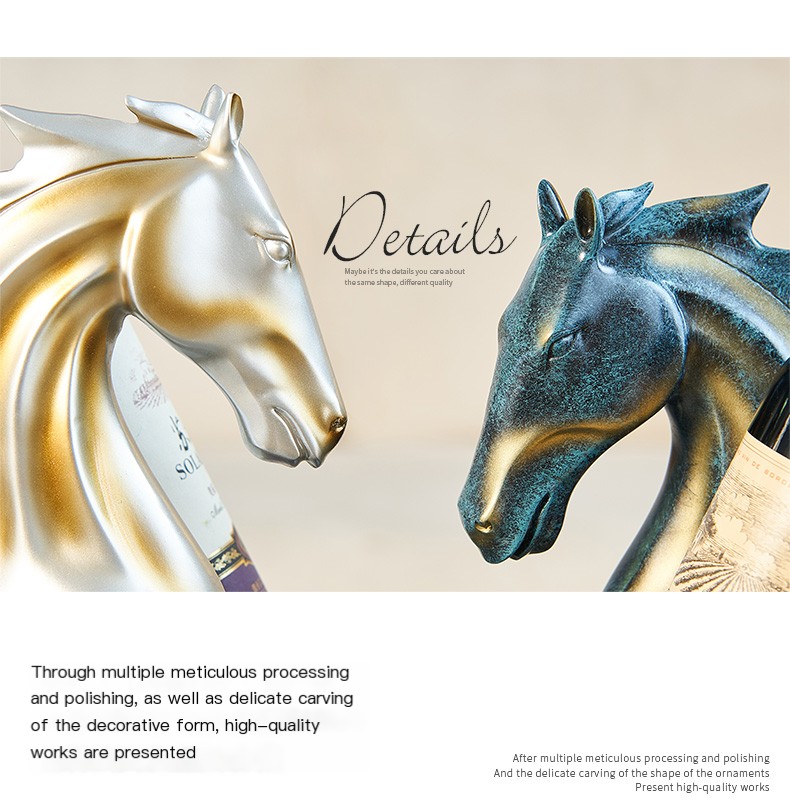 Horse Head Wine Rack Image 11
