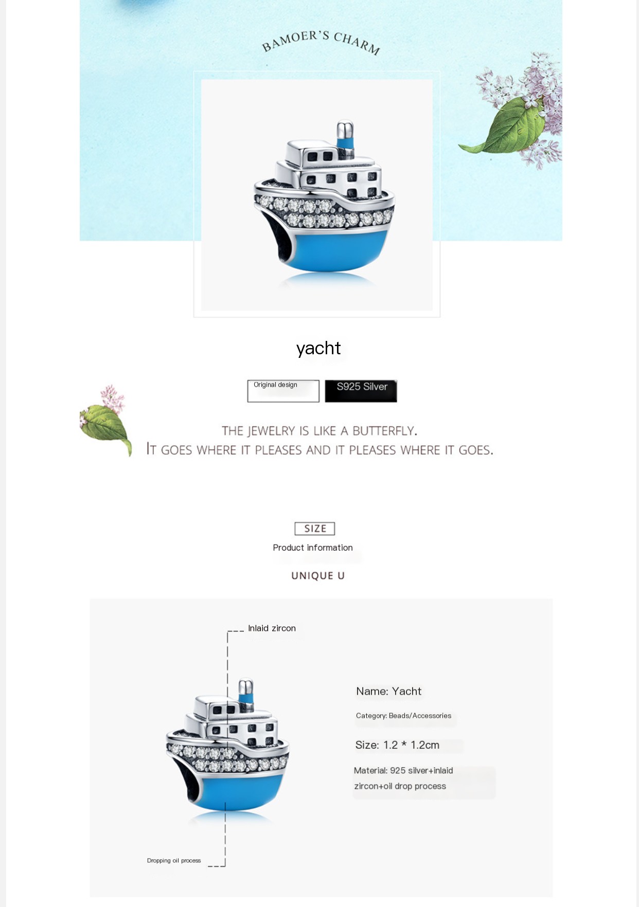 925 Sterling Silver Beads SCC1379