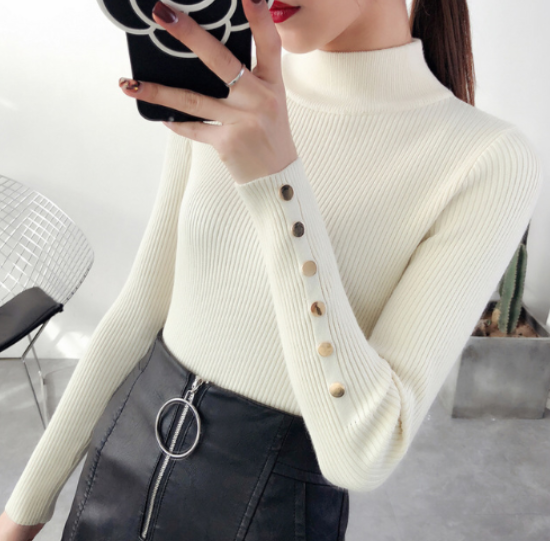 Half-High Neck Sweater