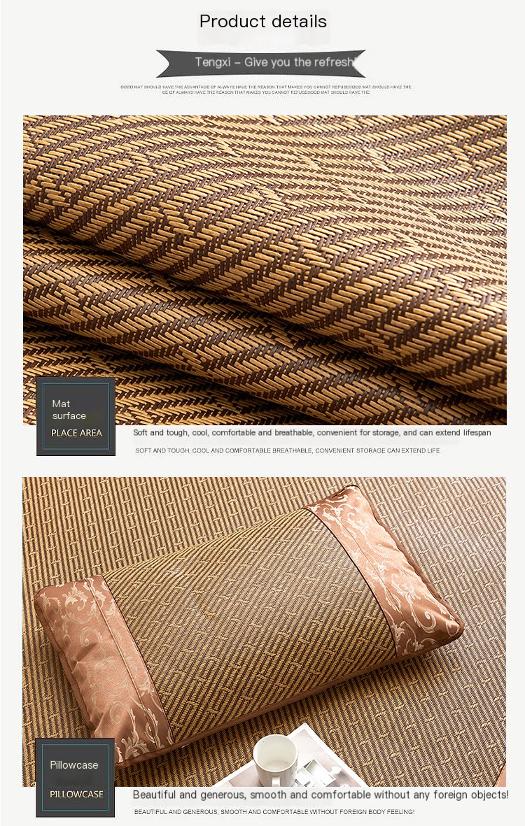 Rattan Mat Set