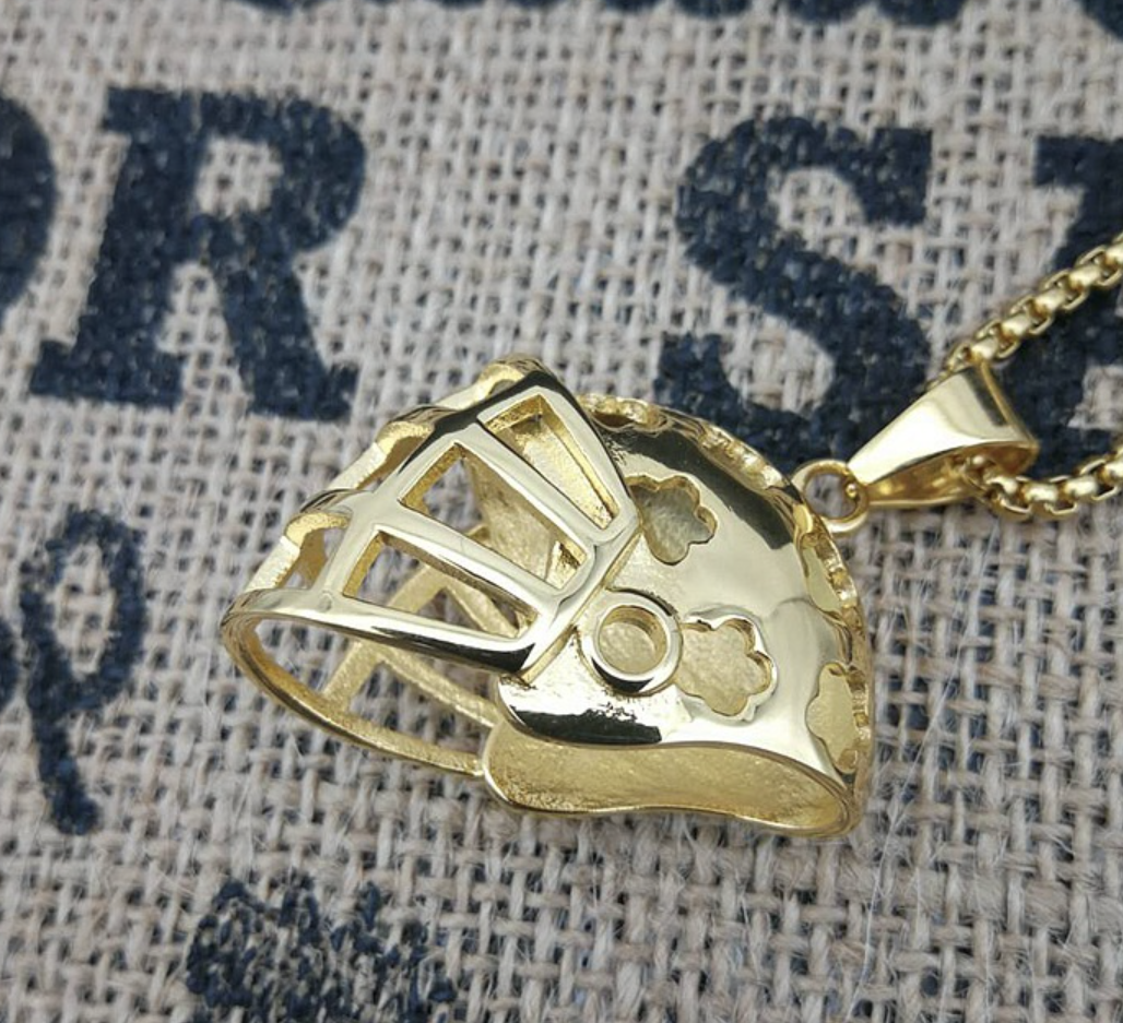 Football Hat Pendant