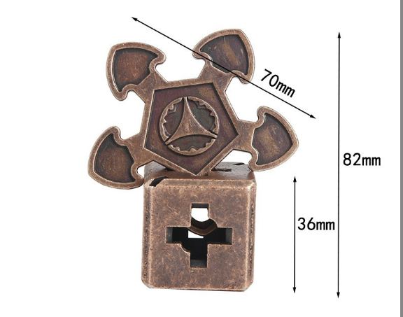 Zinc Alloy Unlock Toy 3