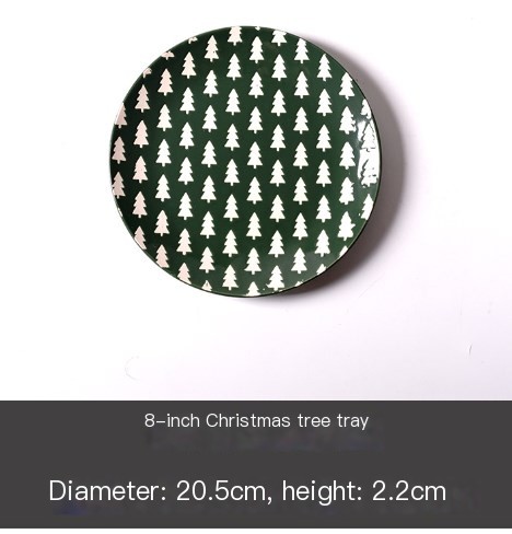 Christmas Tree Dinnerware Set Image 1