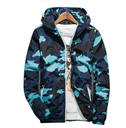 Camouflage Hooded Jacket 2