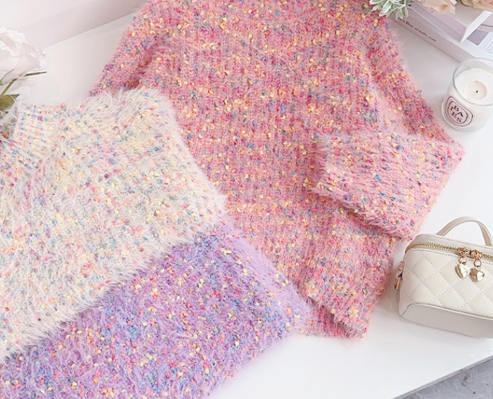 Colorful Slouchy Sweater 2