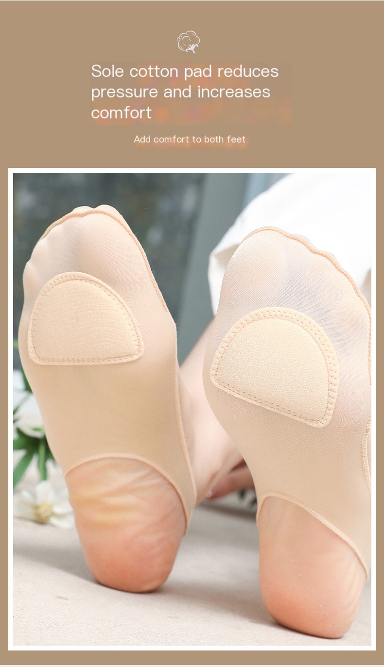 Ice Silk Sponge Half-Sock