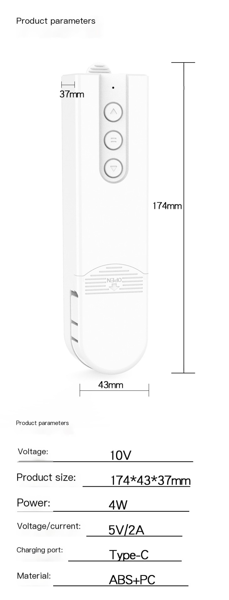 Wifi Remote Control Rope Pull Bead Venetian Blind Motor