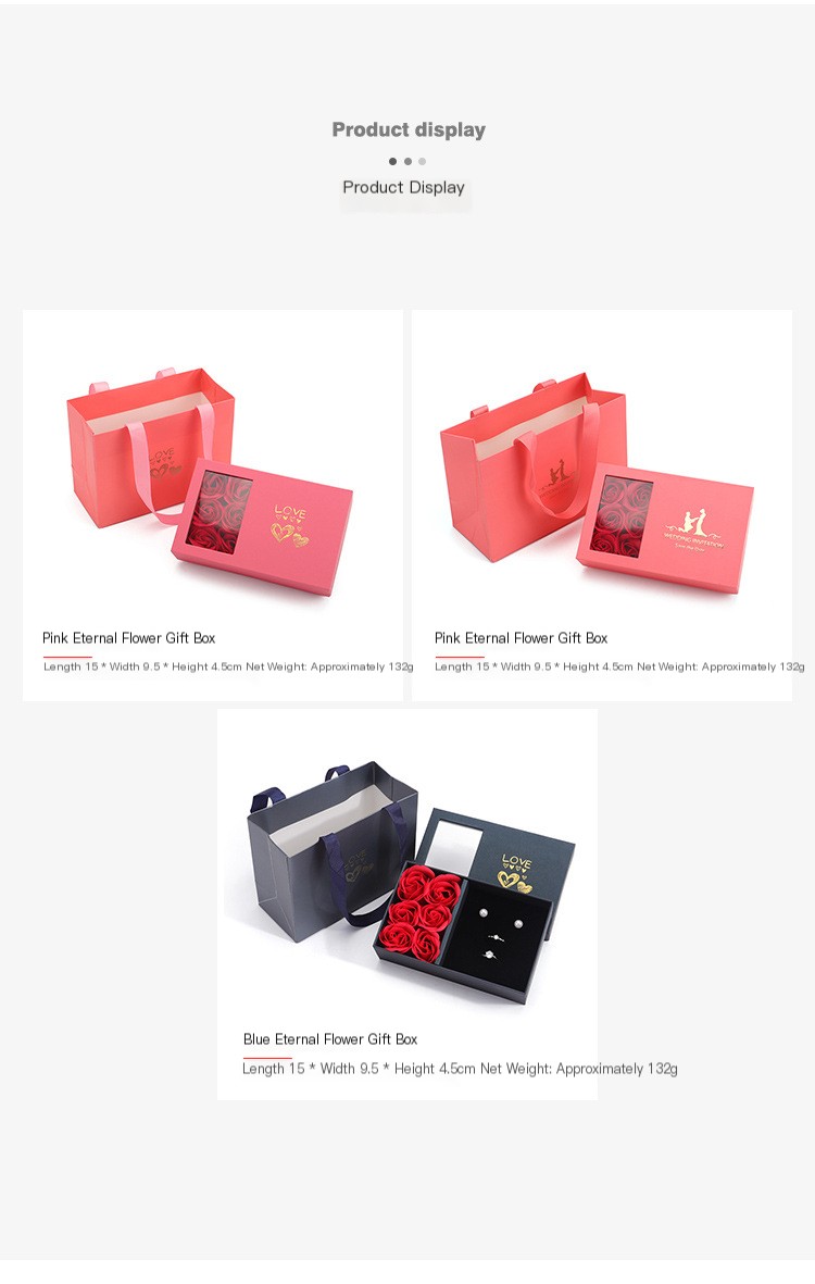 Rose Flower Jewelry Box Image 1