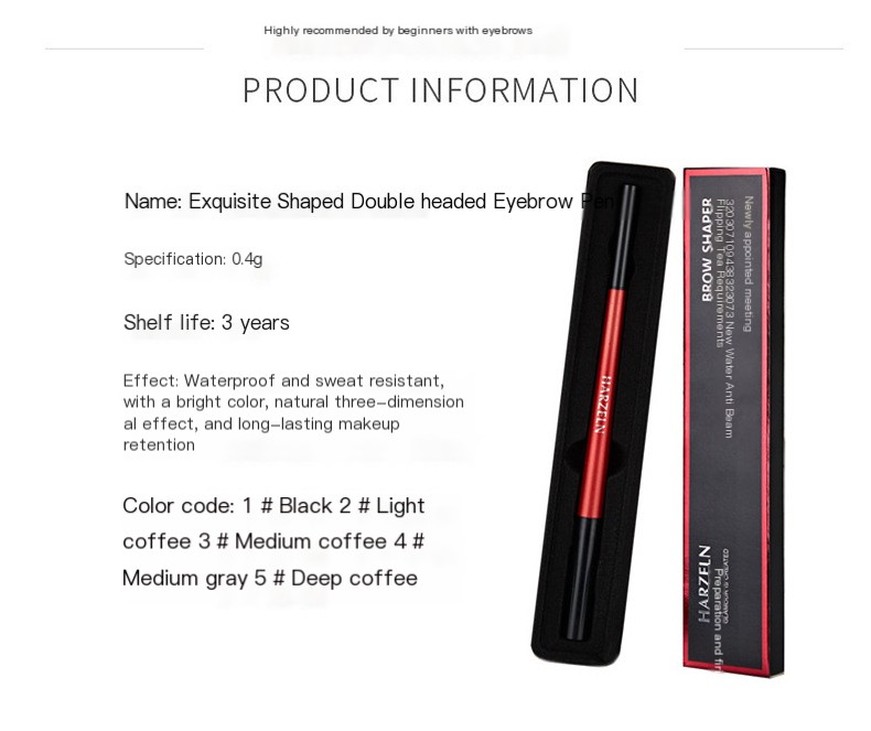 Double-Headed Brow and Eyeliner Pencil Image 1