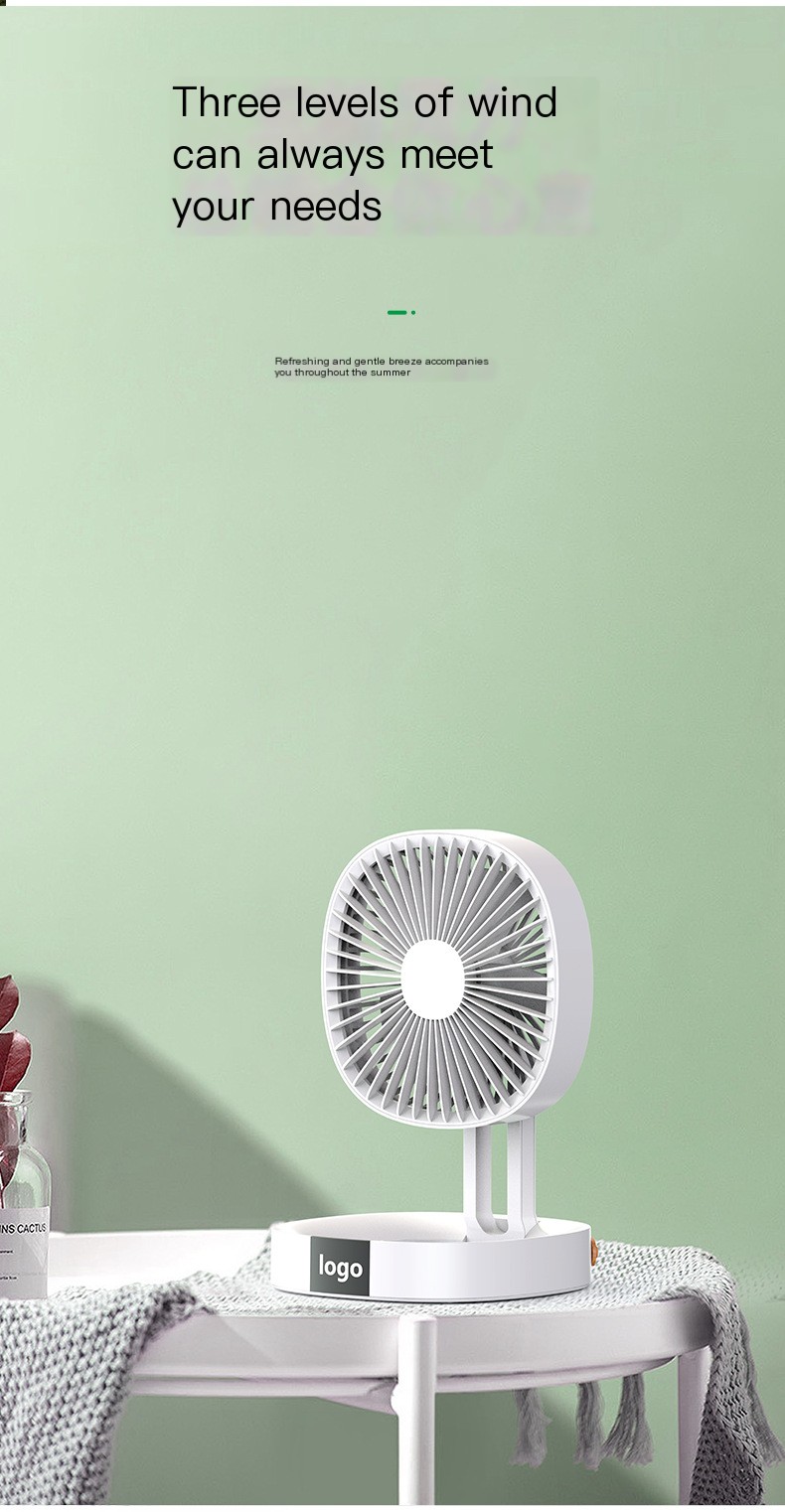 Folding Pink Mini Fan