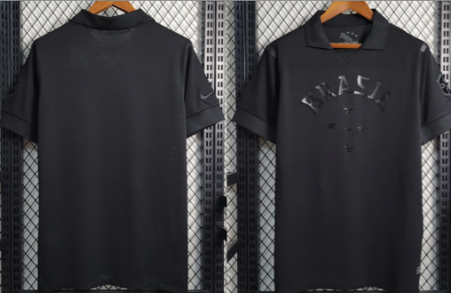 Camisa Brasil Black 13/14 Retrô