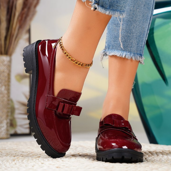 Casual Leather Shoes - Black