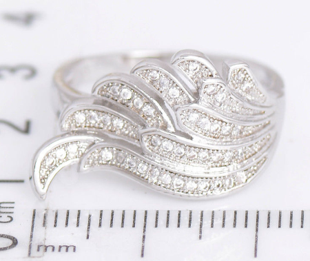 Imagen 3 de anillo en forma de ala