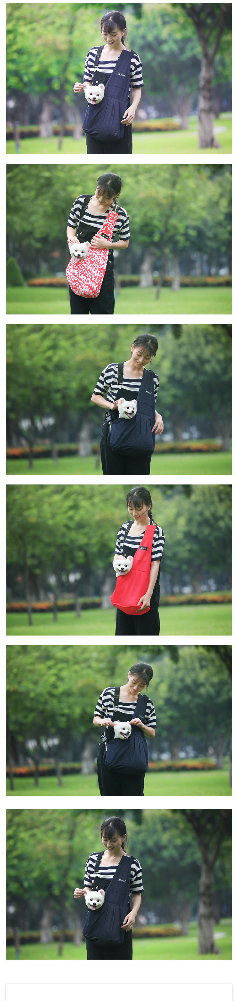Pet Messenger Bag Colors