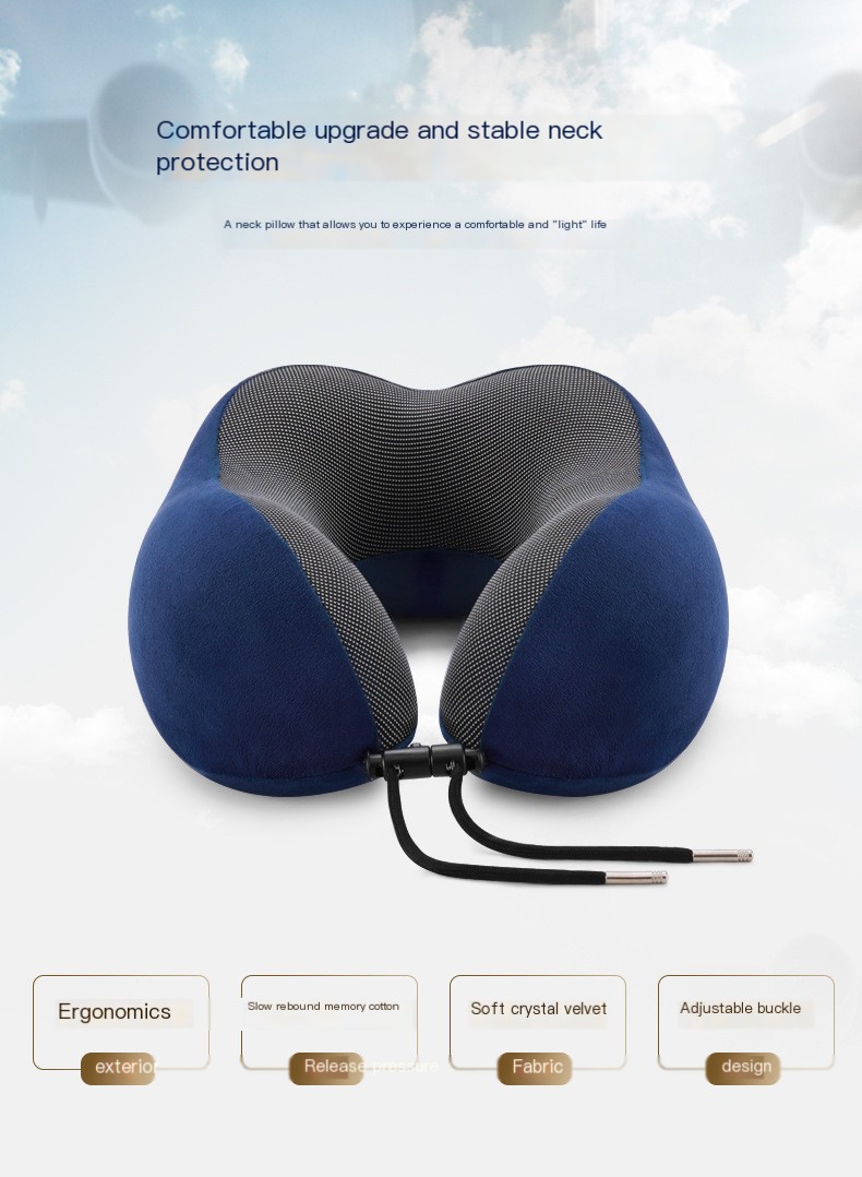 Memory Foam U-Shaped Neck Pillow