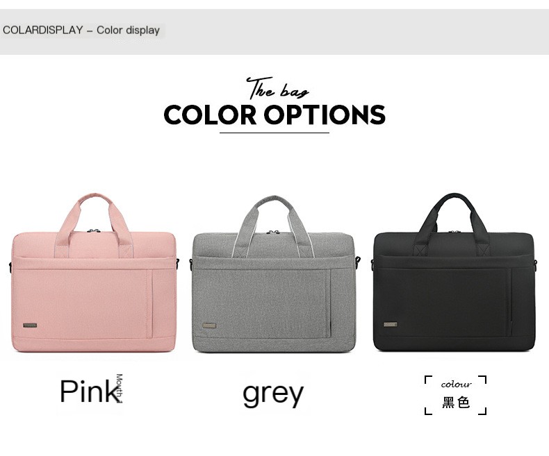 Shockproof One-Shoulder Laptop Bag