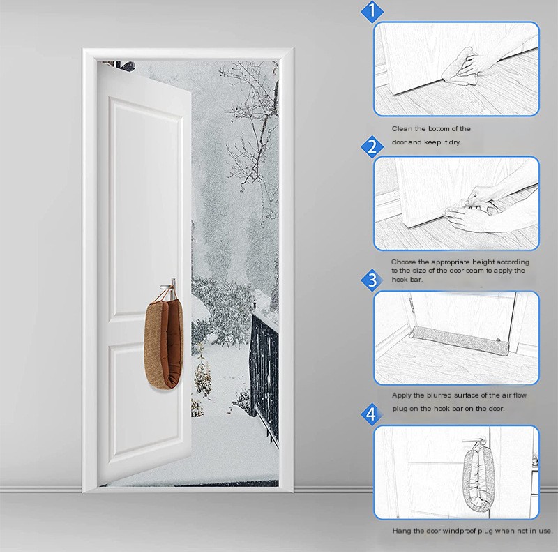 Door Draft Stopper Image 5