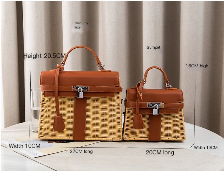 Summer Woven Bag Image 1