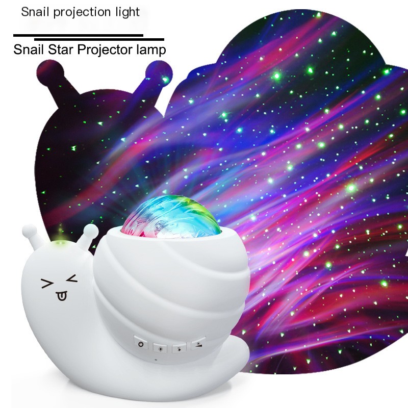 Snail Starry Sky Projector Lamp