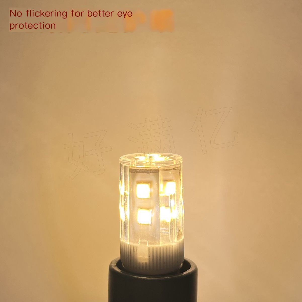No strobe 3W eye protection G9 LED corn light 220V ceramic E14led bulb crystal light source hot sale
