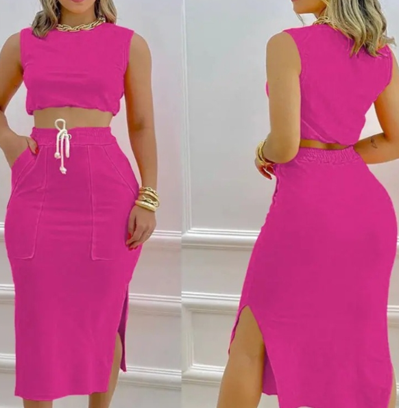 Traje de Falda de Moda 2