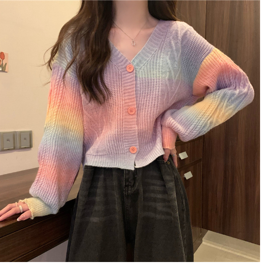 Thin Sweater in Grey and Blue