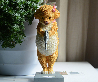 Cute Dog Figurine 2