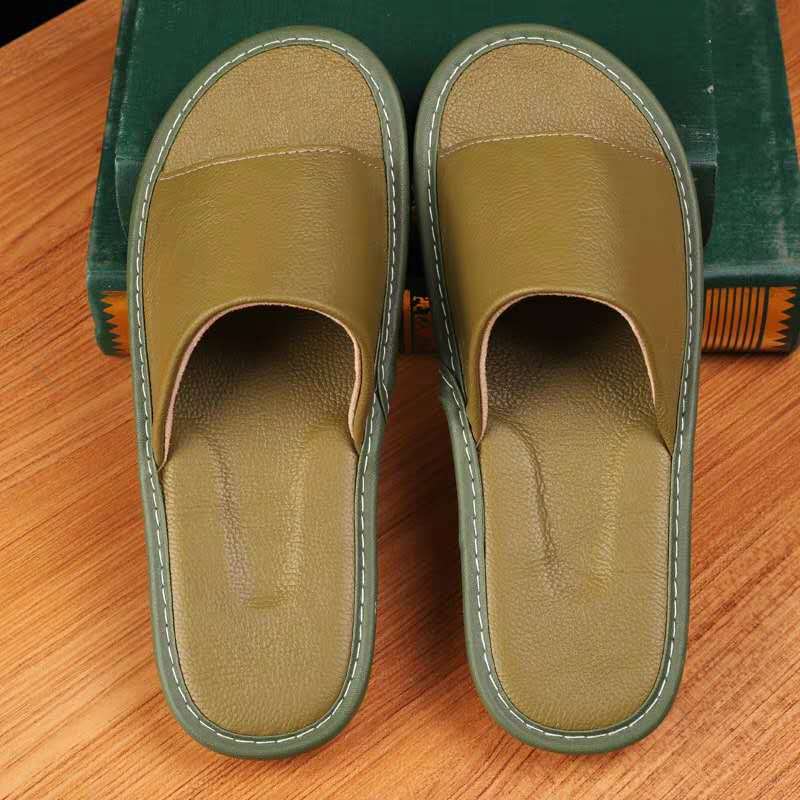 Home Leather Slippers