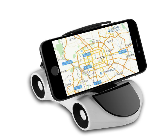 Close-up of the phone holder