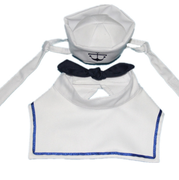 Pet Navy Suit Image 2