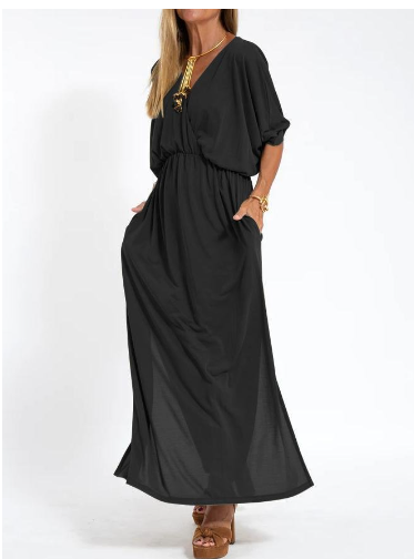 Vera Vintage Dress in Outdoor Setting