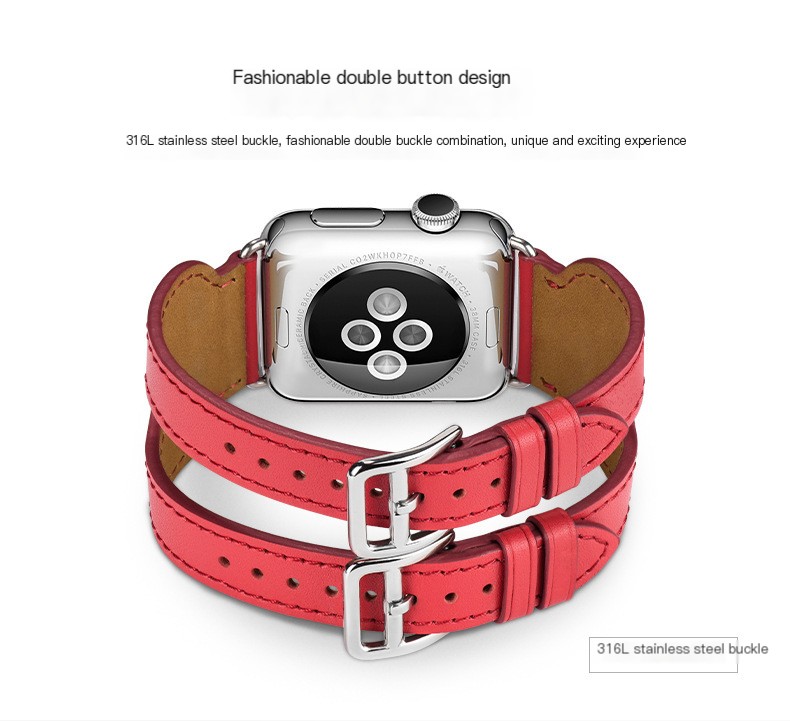 Leather Watch Band 6