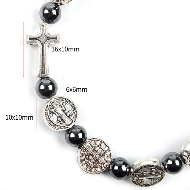 Pulseira São Bento Artesanal Image 3