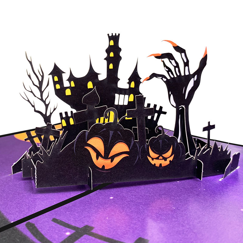Haunted House Card