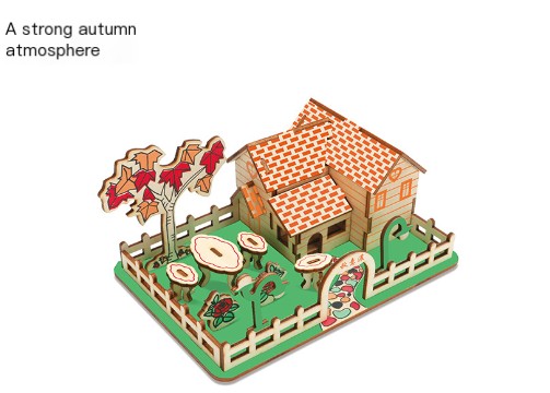 3D Wooden Puzzle Image 1