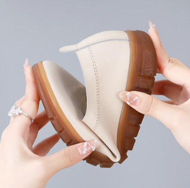 Genuine leather loafers image 4