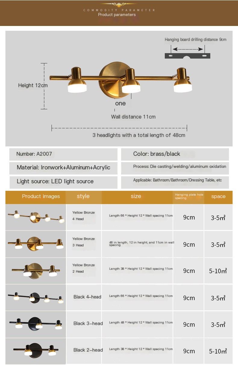 Bathroom Mirror Light 14