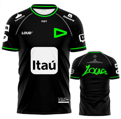 Camiseta con diseño de impresión 3D