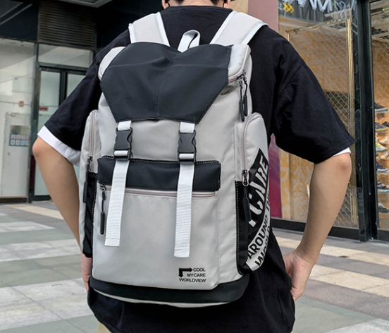 Tooling Style Flap Backpack - Detail