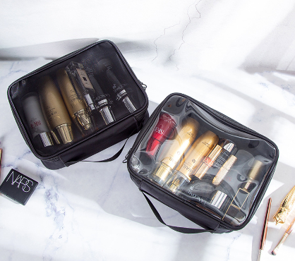 Waterproof PVC Transparent Women's Cosmetic Bag