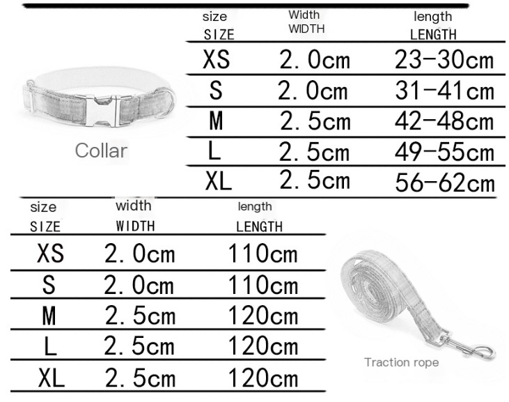 Lettering Deep Denim Gold Buckle Pet Collar Leash Bow Tie Suit