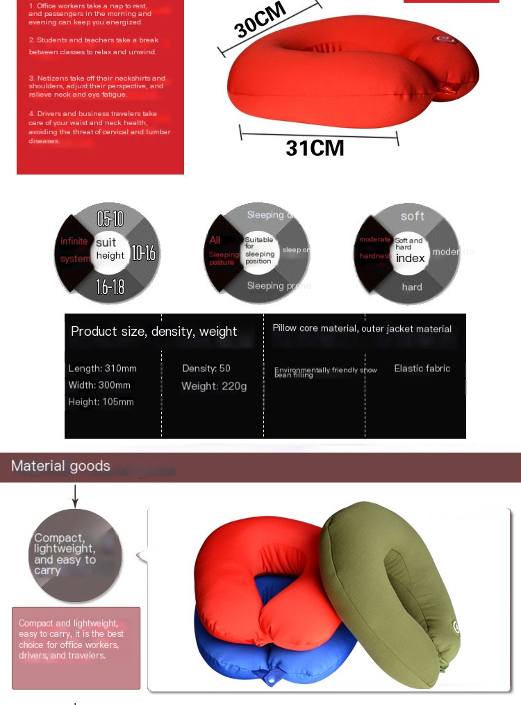 Electric Massage Neck Pillow Image 2