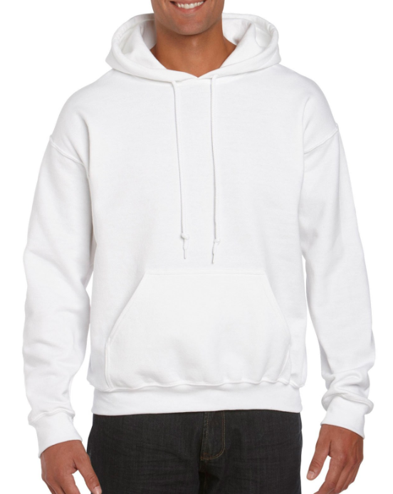 Korean Loose Hoodie in White